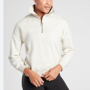 Athleta Cozy Karma 1/4 Zip